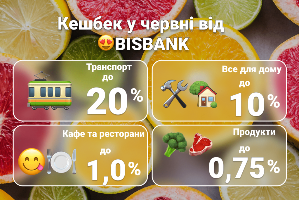 Оголошуємо про нові категорії кешбеку для наших карток на червень! - Photo number 14